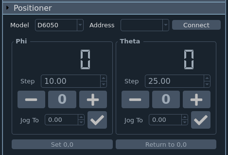 Positioner Controls